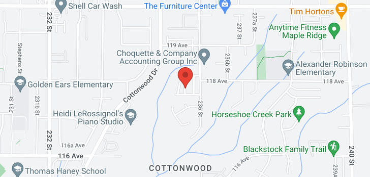 map of 32 11757 236TH AVENUE
